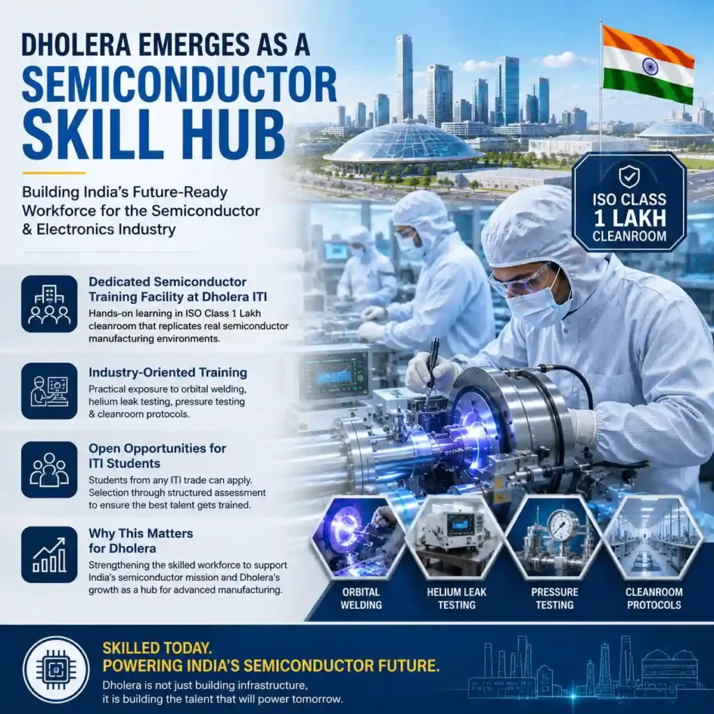 Dholera Emerges Semiconductor Skill Hub