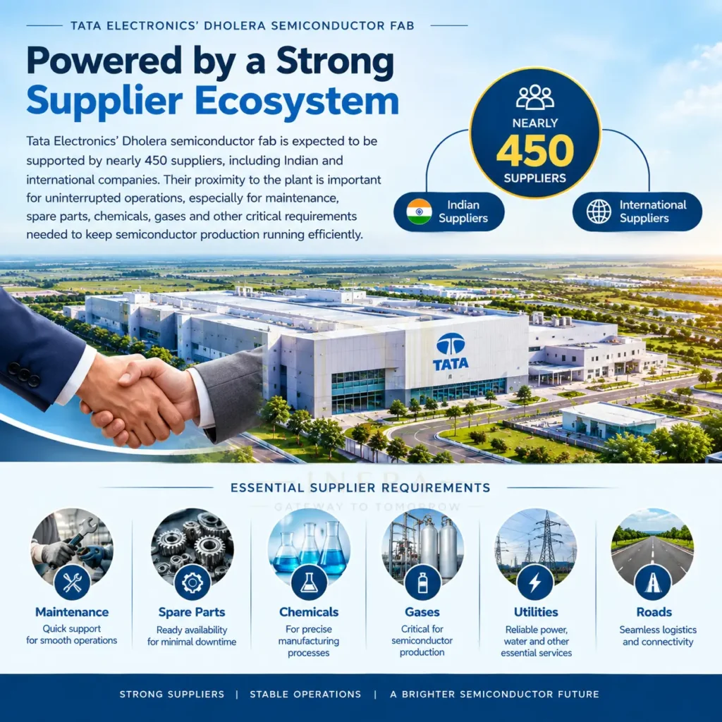 Supplier facility Tata semiconductor plant dholera