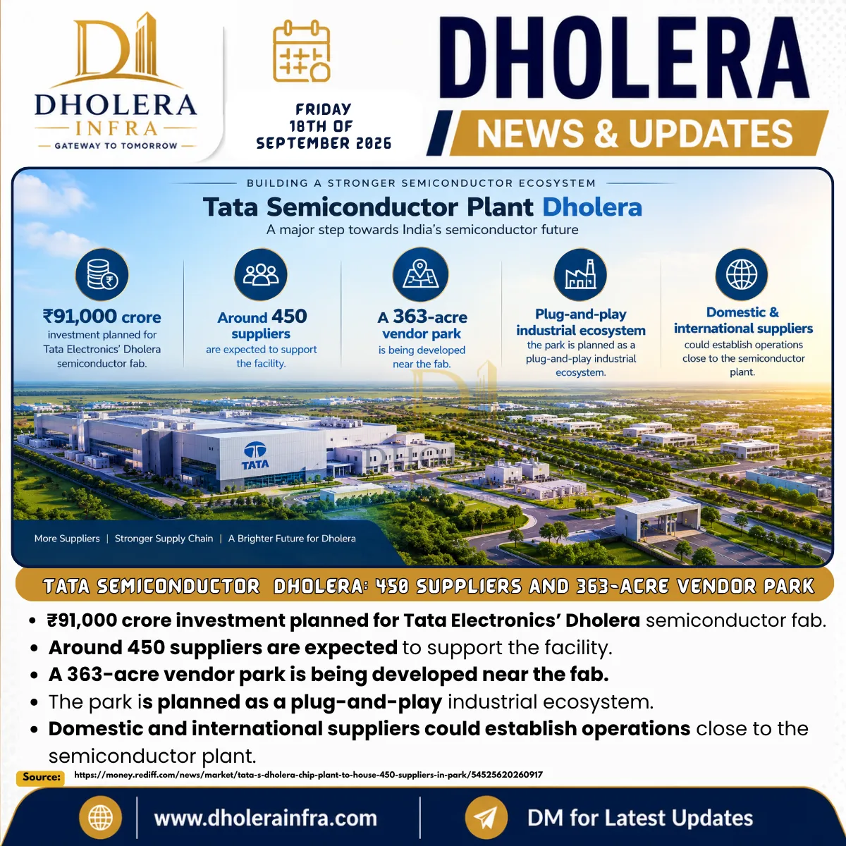 Tata semiconductor dholera