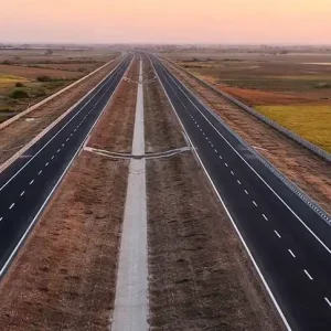 Dholera Expessway evening seen
